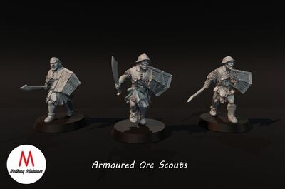 Armoured Orc Scouts (pack 3 units)