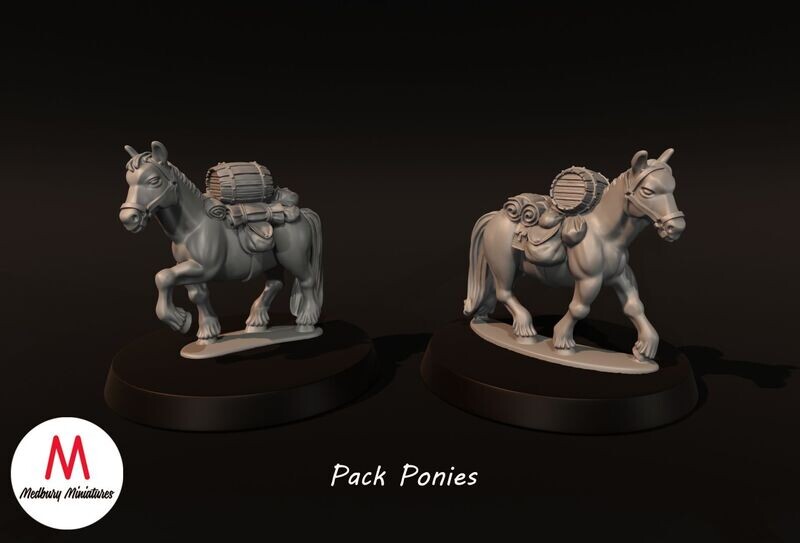 Pack Ponies (4 units)