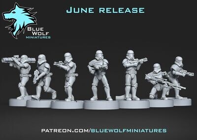 Triton squad - Phase 3 Storm Clones (pack 7 units)