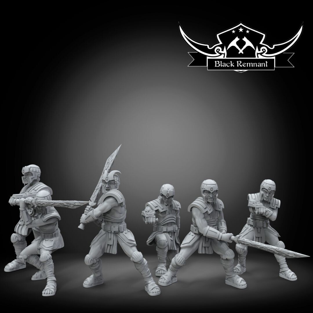 Ancient red warriors