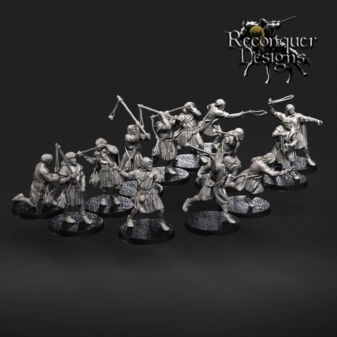 Iberian Medieval Slingers