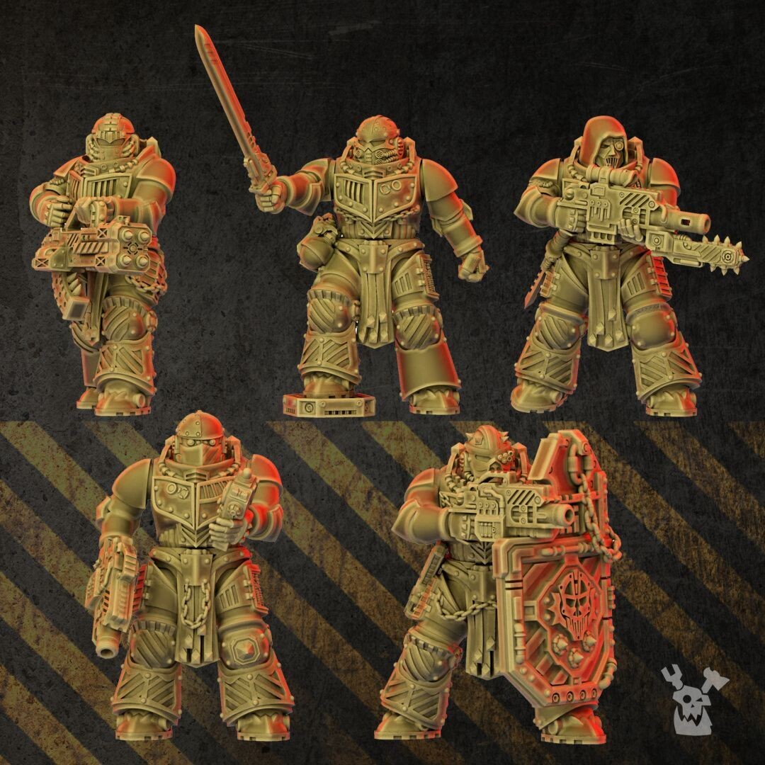 Full Metal Brothers - pack 5 Units (build kit)
