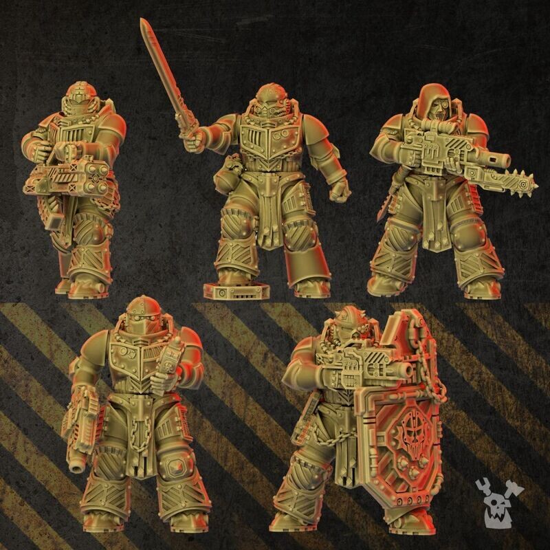 Full Metal Brothers - pack 5 Units (build kit)