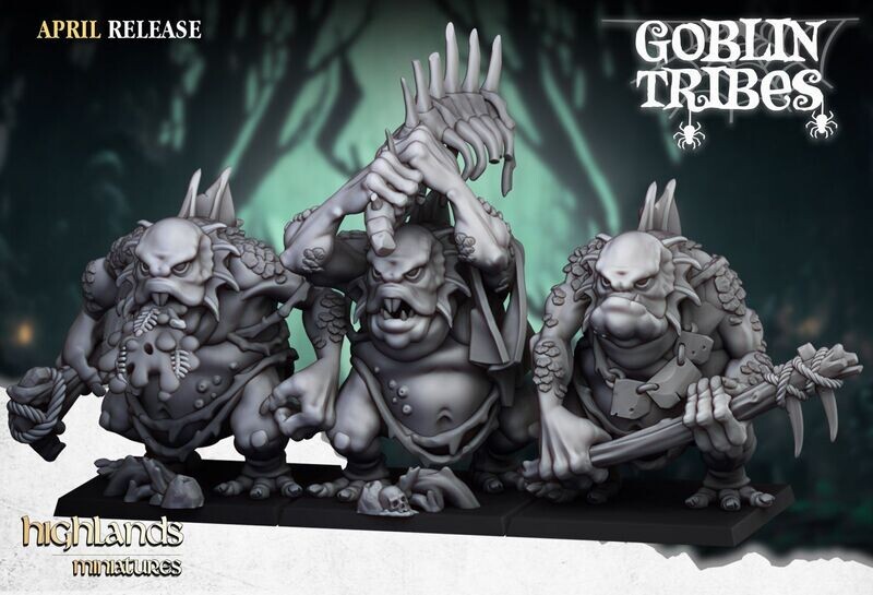 Swamp Trolls (pack 3 uds)
