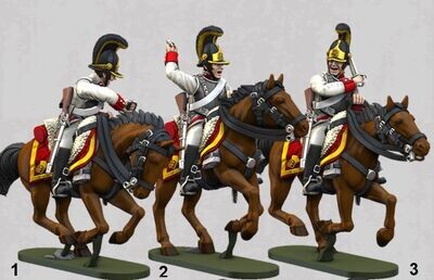 Austrian Cavalry - Cuirassiers Skirmish (pack 3 units)