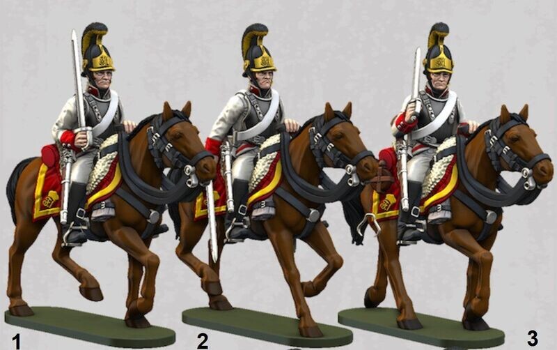 Austrian Cavalry  - Cuirassiers Line (pack 3 units)