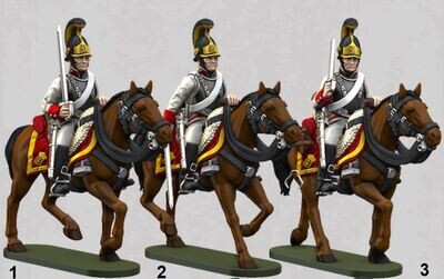 Austrian Cavalry  - Cuirassiers Line (pack 3 units)