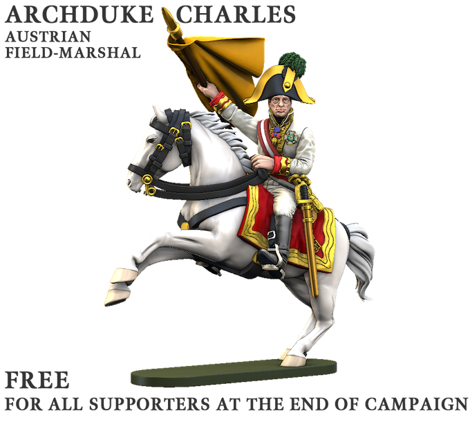 Austrian Cavalry Field Marshal - Archduke Charles