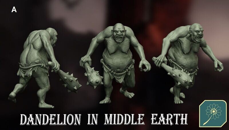 Ogre of Northern Mountain  - pack 4 units