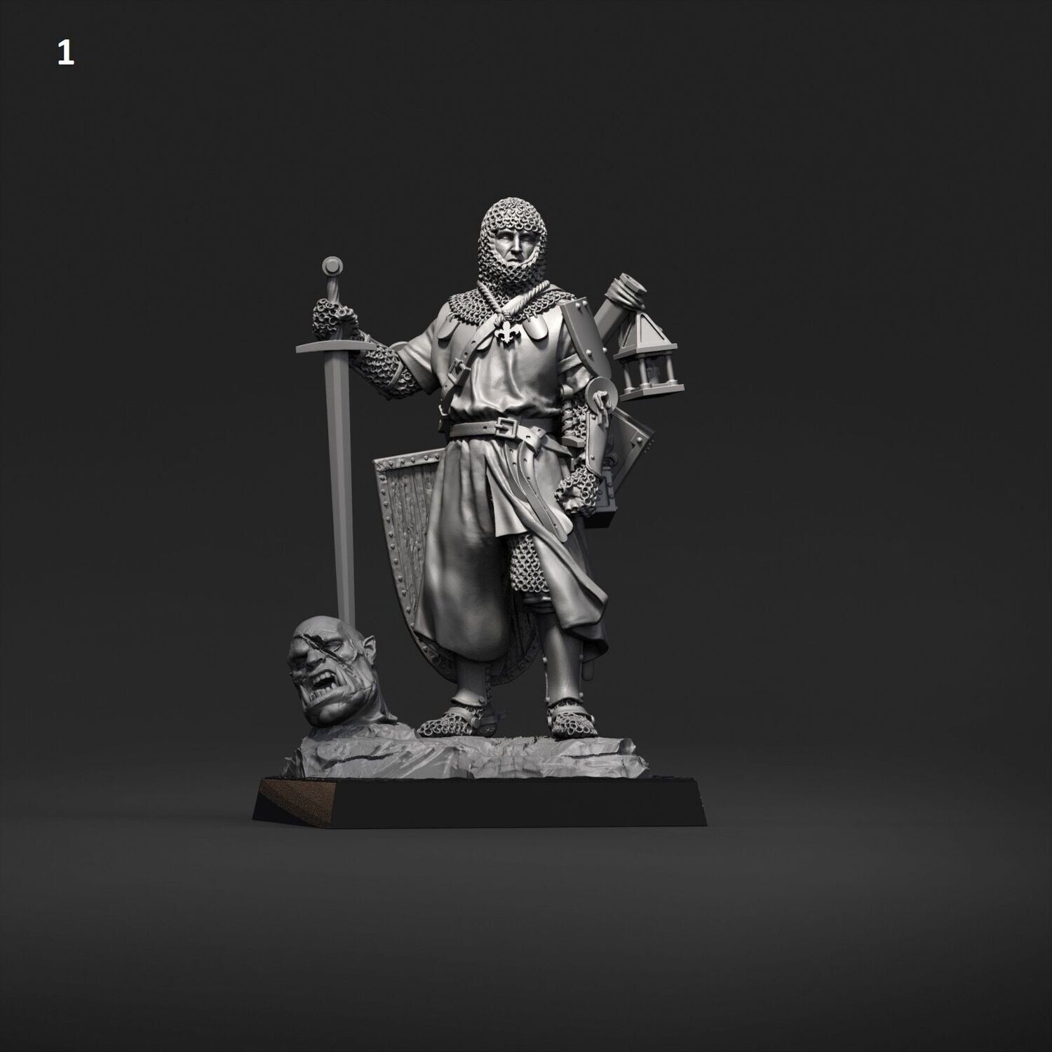 Paladin, Dismounted