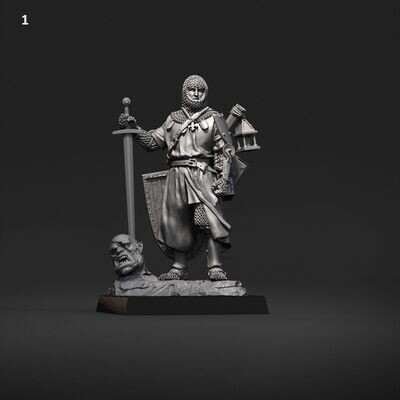 Paladin, Dismounted