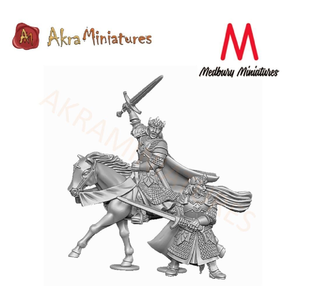 Aethelion , King of Arnaudin (on foot & mounted)