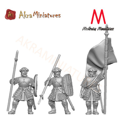Arnaudin - Warriors with Spears (pack 6 units)