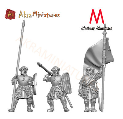 Arnaudin - Warriors with Pikes (pack 6 units)