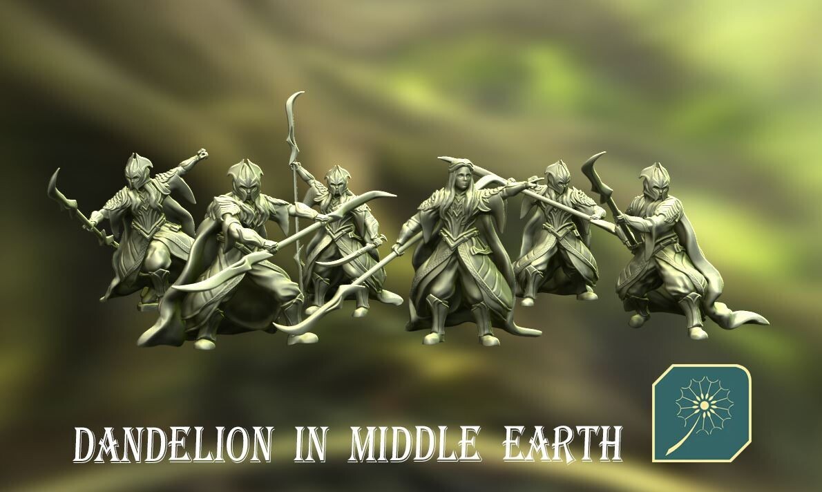 Elves of Dark Forest - Glaive (pak 6 units)