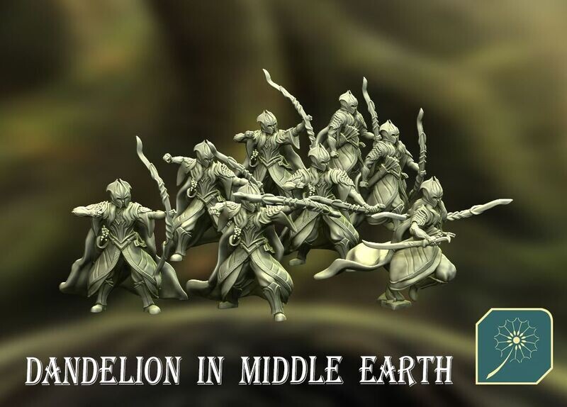 Elves of Dark Forest - Bow (pak 8 units)