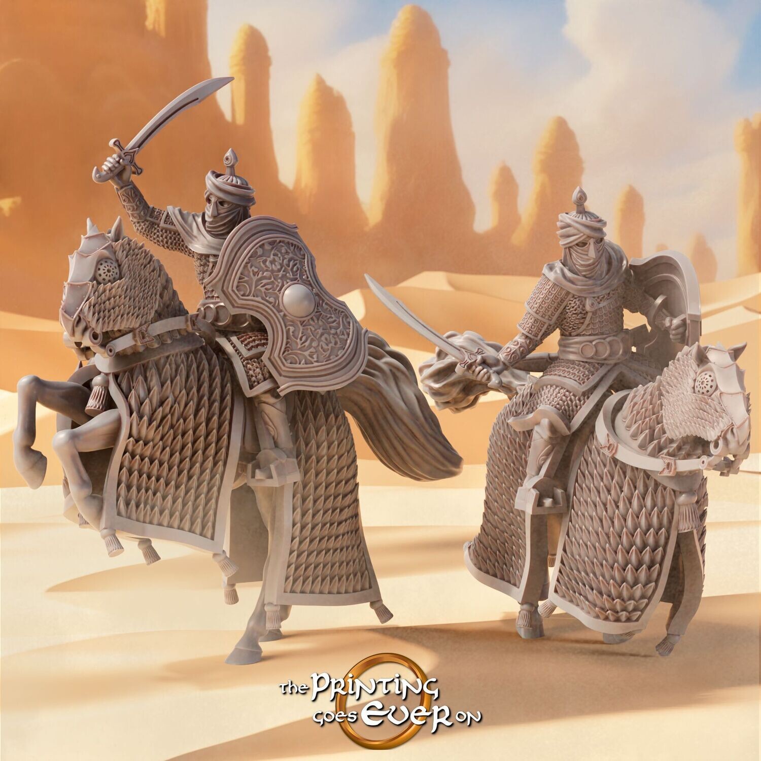 Easterner Cataphracts - "Chapter 36 & 37- Sands of the East" (pack 4 units)