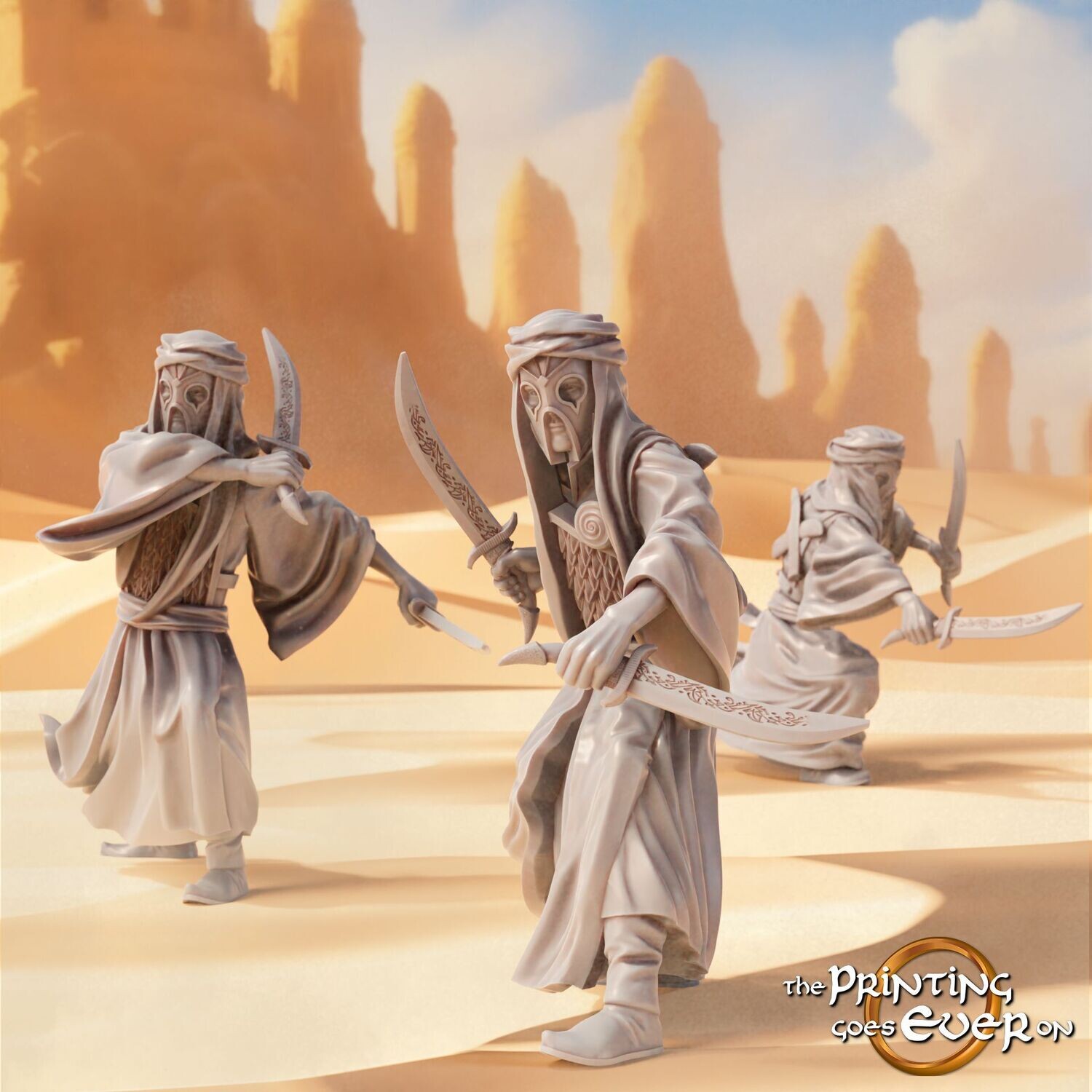 Serpernt-Cultists - "Chapter 36 & 37- Sands of the East" (pack 3 units)