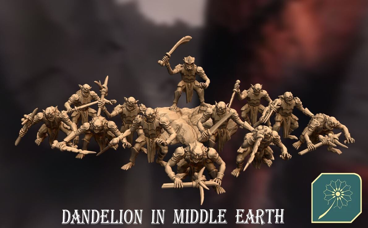 Northern Mountain 02 Goblin Mercenary (pack 8 units)
