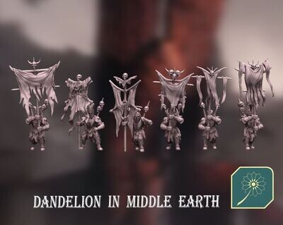 Northern Mountain 04c Orc Legion (Bannerman) (pack 6 units)