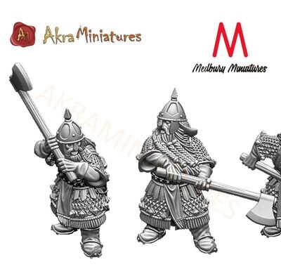 Dwarf Warriors with Axes (pack 4 units)