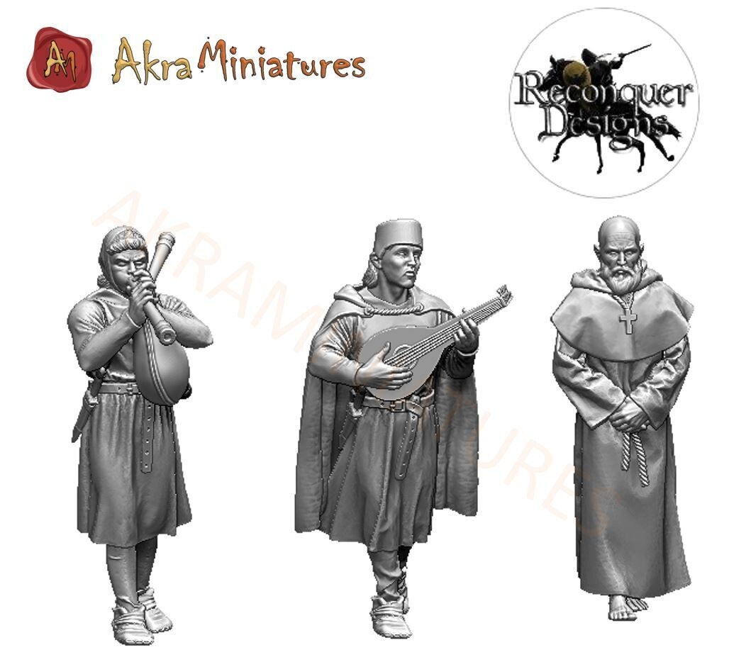 Civilians (Alfonso IX Retinue) - Pack 5 units