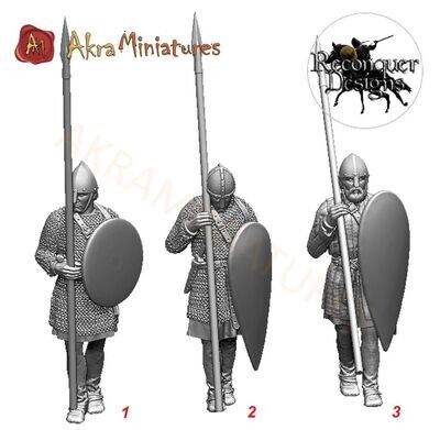 Infantry (Alfonso IX Retinue) - Pack 5 units