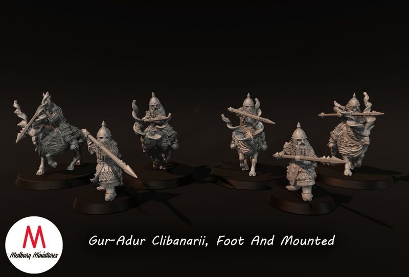 Gur-Adur Clibanarii- Foot and Mounted