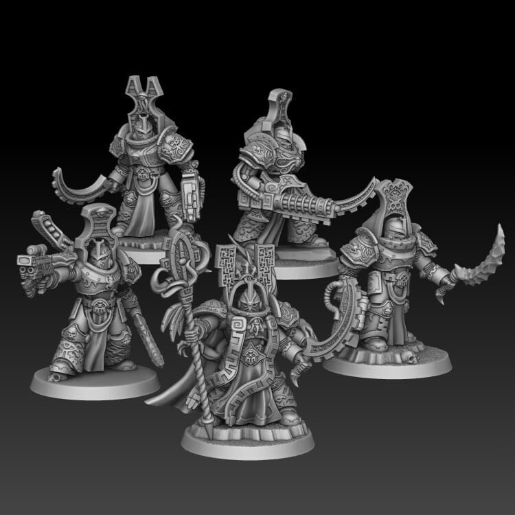 1K HIjos del Pulvo Terminator Squad (Pack 5 units)
