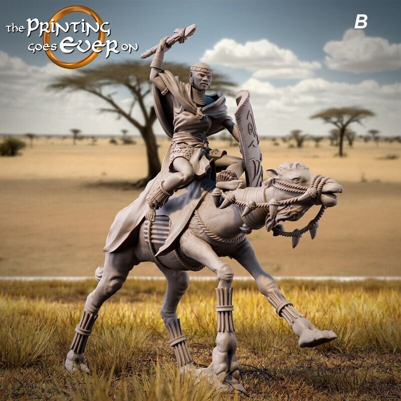 Camel-Riders - "Chapter 38 - Tribal Realms" (pack 4 units)