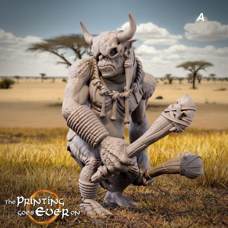 Half-Trolls - "Chapter 38 - Tribal Realms" (pack 5 units)