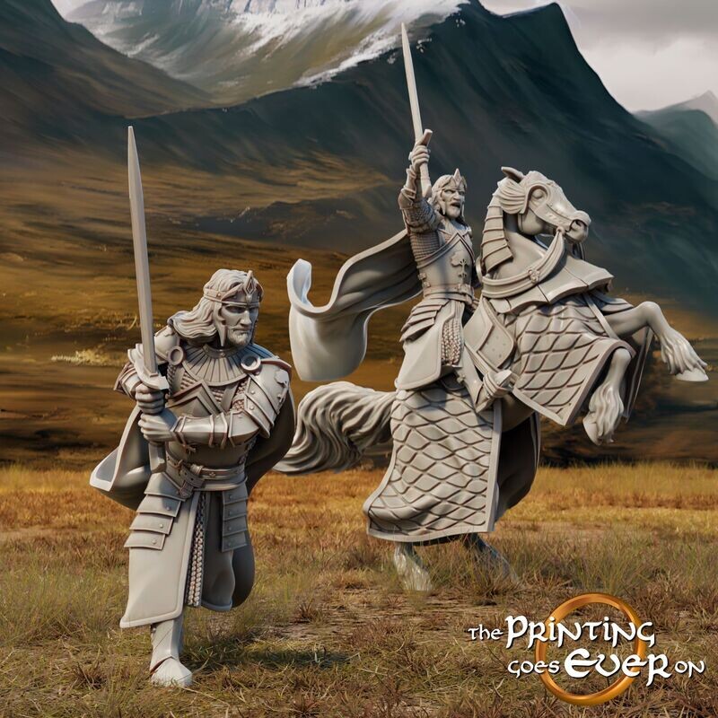 King Aranglor - "Chapter 39 - The Last Stand" (foot and mounted)