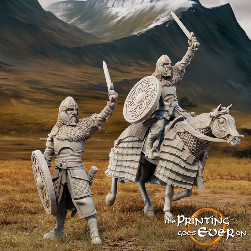 King Teobald - "Chapter 39 - The Last Stand" (foot and mounted)
