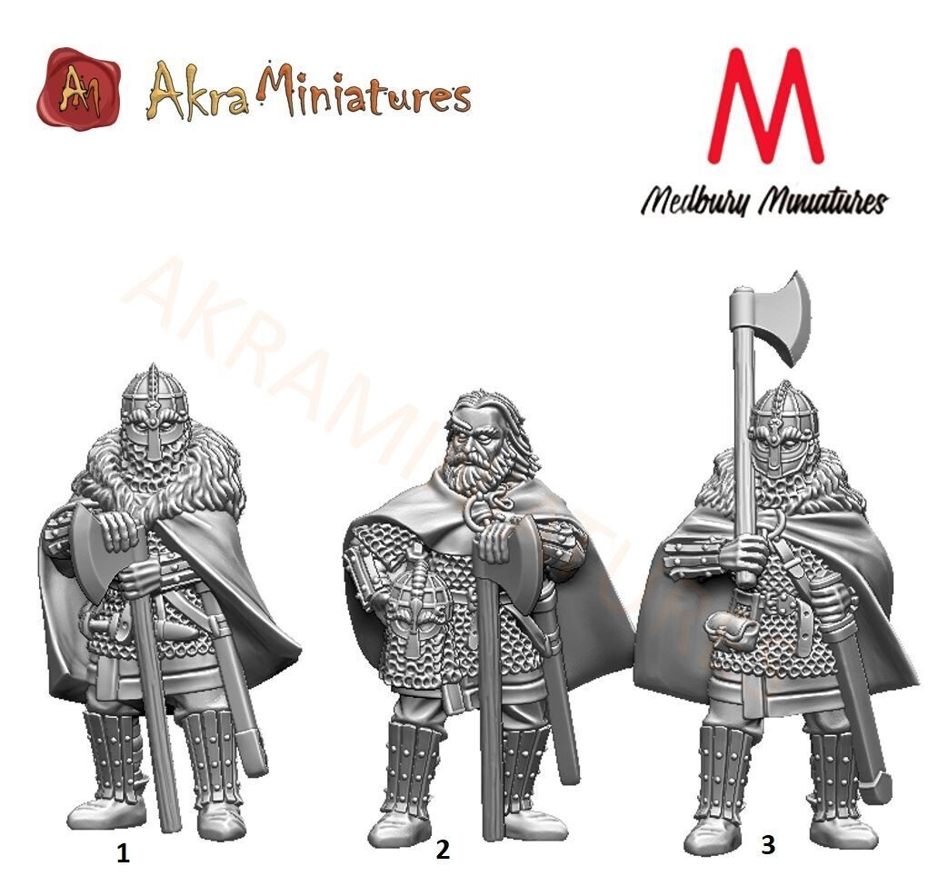 Vendel Era -  Huscarls At Rest (pack 3 units)