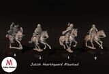 Vendel Era -  Jutish Hearthguard Mounted  (pack 4 units)