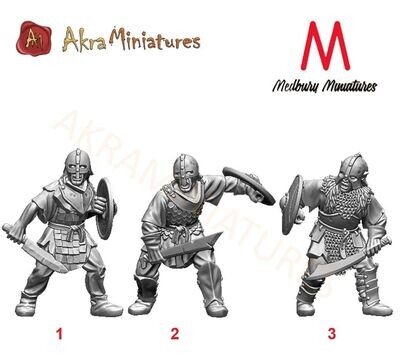 Orc Rabble with Sword and Shield (pack 3 units)