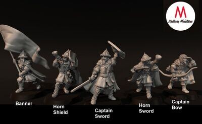 Torgorod Commanders (Pack 5 units)
