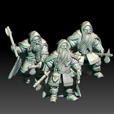 Dwarven Rangers Axe (Pack 3 units)