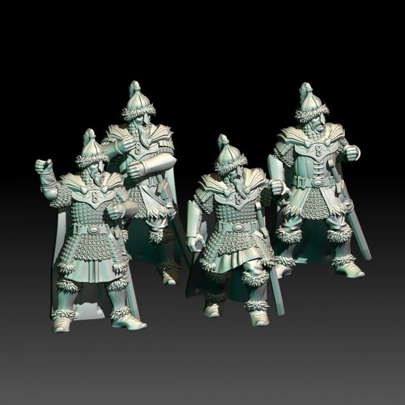 Rivertown Royal Guards (Pack 4 units)