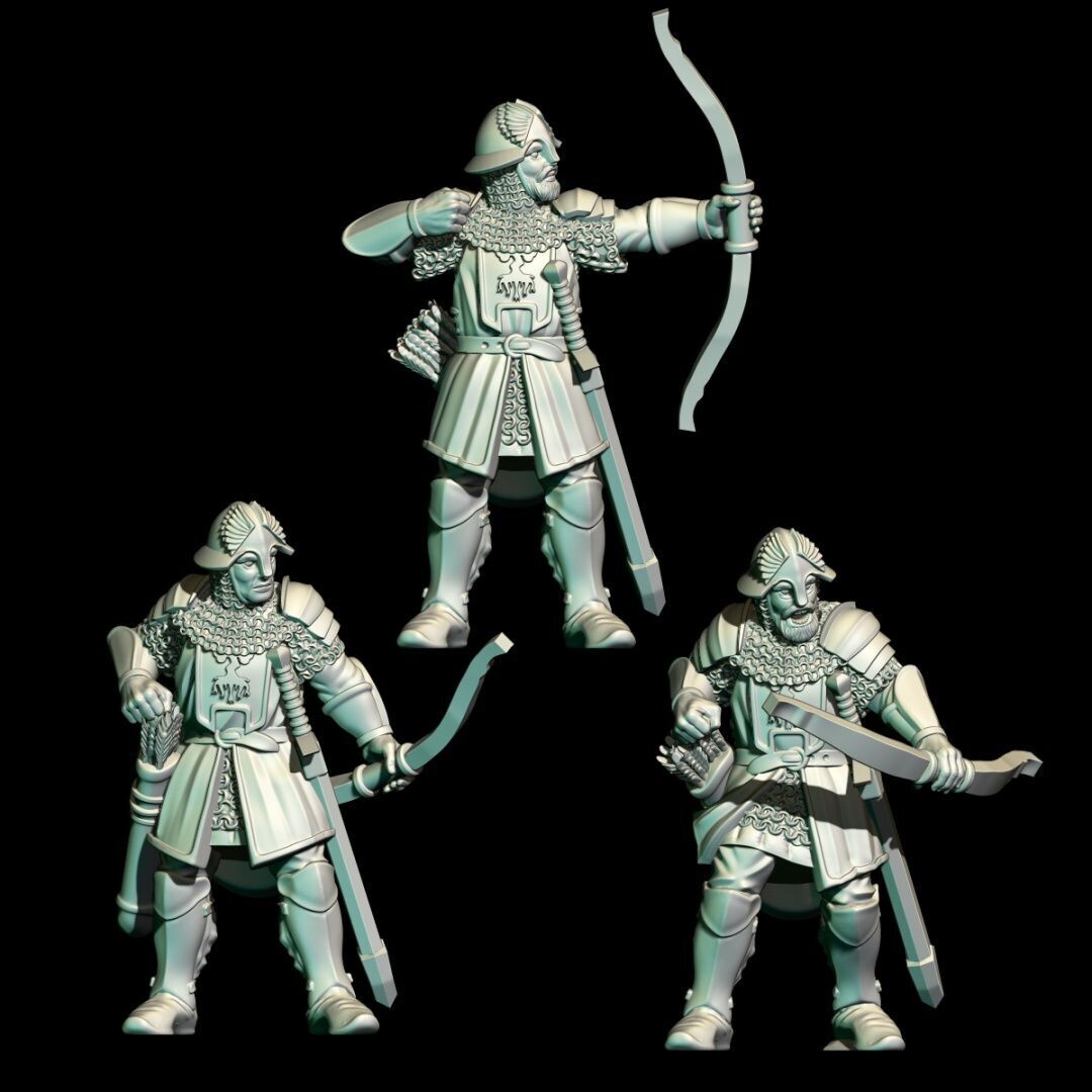 White Tower Soldiers - Archers (Pack 3 units)