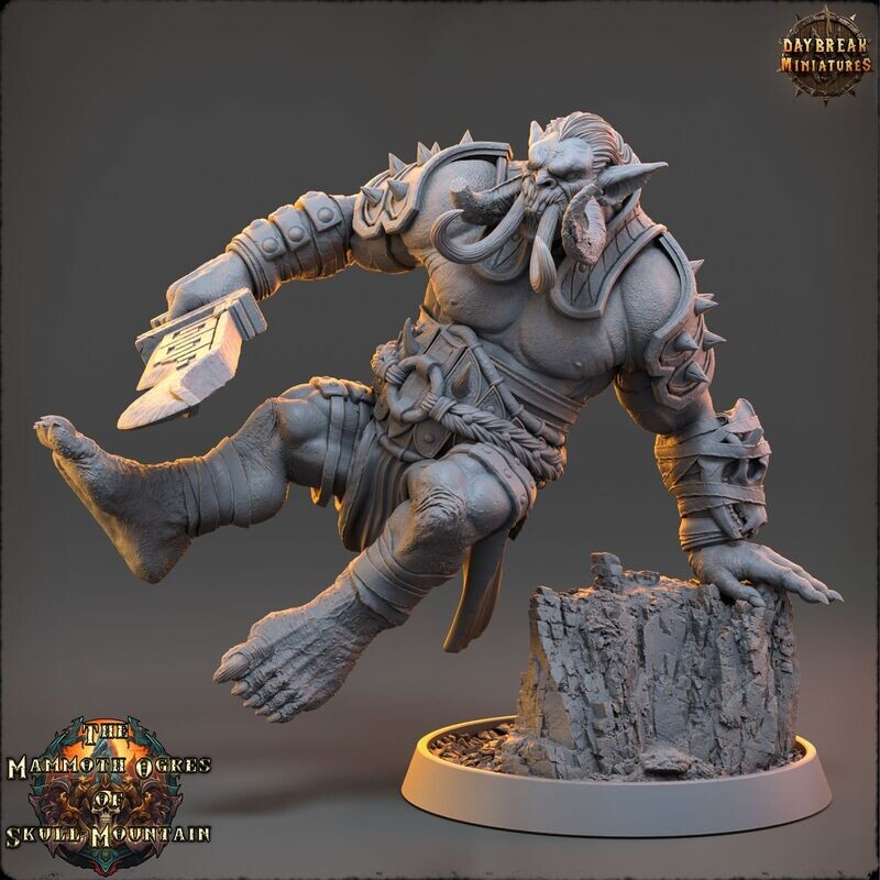 Benjammer Holt - " The Mammoth Ogres of Skull Mountain"