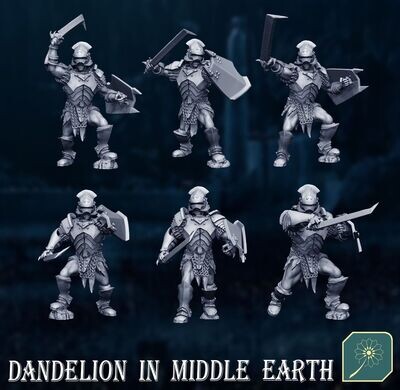 Half Orcs - Swordmen (pack 6 units)