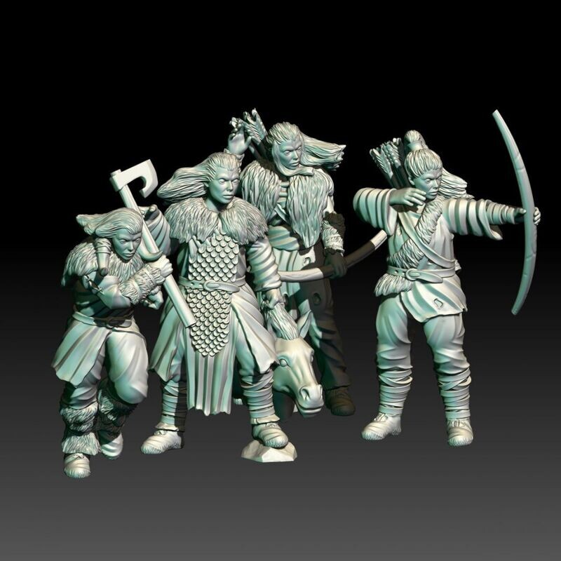 Hillwomen (Pack 4 units)