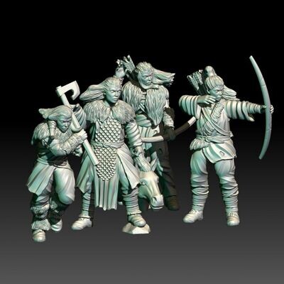 Hillwomen (Pack 4 units)