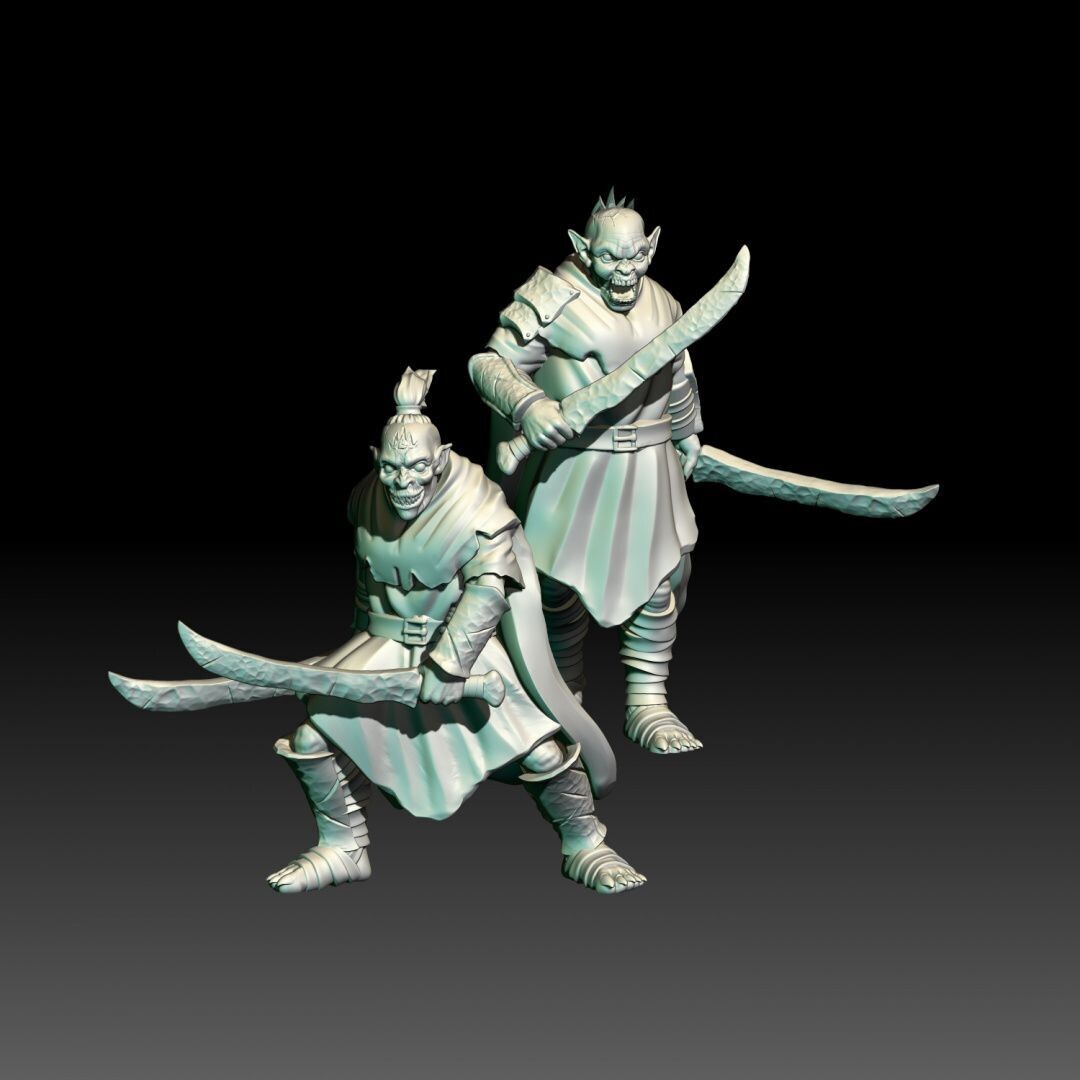 Dark Soulded men II - Orc Assasins (Pack 2 units)
