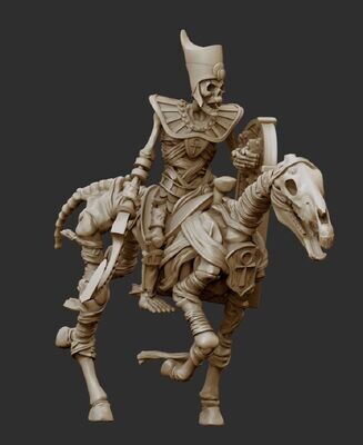 Heroes - Prince on Horse - Pharaohs Legacy Undead Army