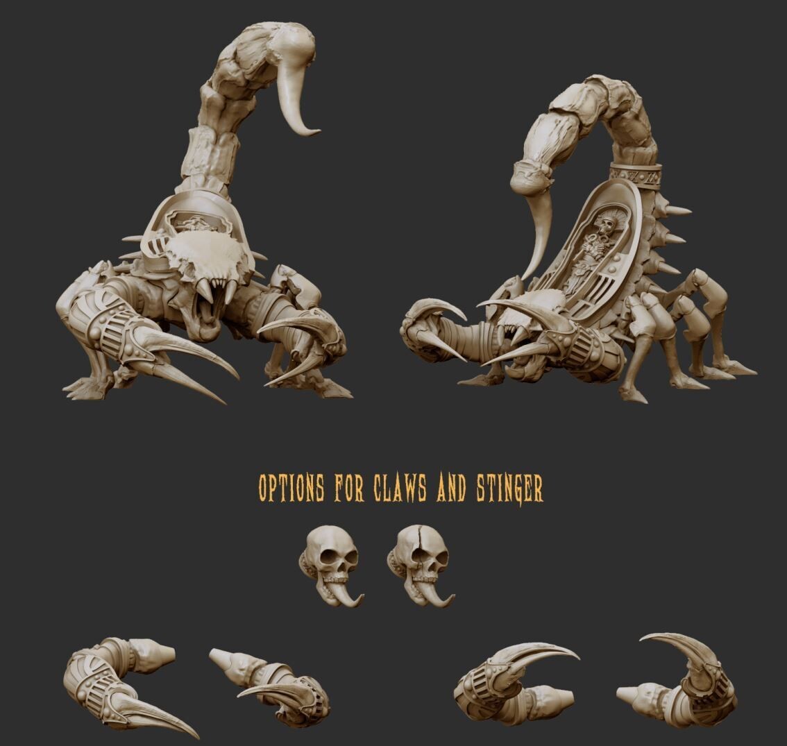 Scorpions (pack 2 units) - Pharaohs Legacy Undead Army
