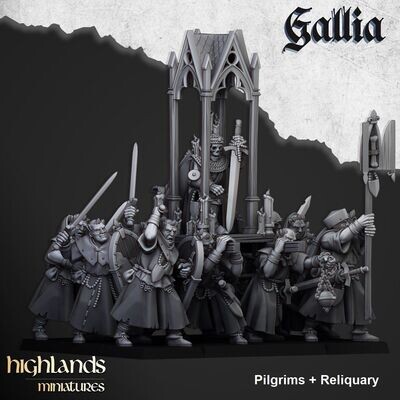 Gallia Pilgirms + Reliquary