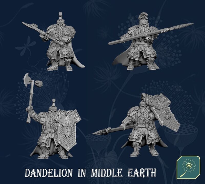 Dwarf of Metal Mountain - Captain