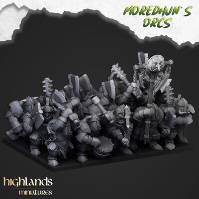 Armoured Orcs - Moredhun´s Orcs (pack 15units)